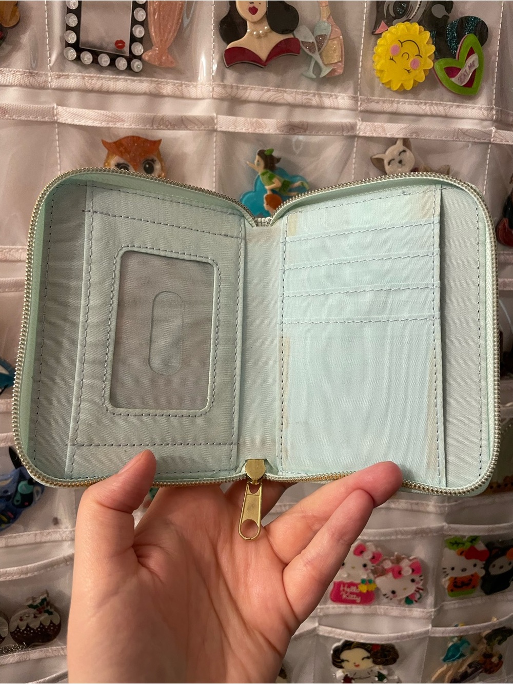 Loungefly Disney The Little Mermaid Ariel Mini Zip Wallet - Picture 8 of 8